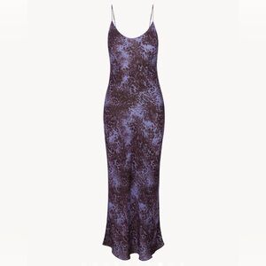 Realisation park Penelope dress in Purple Leopard